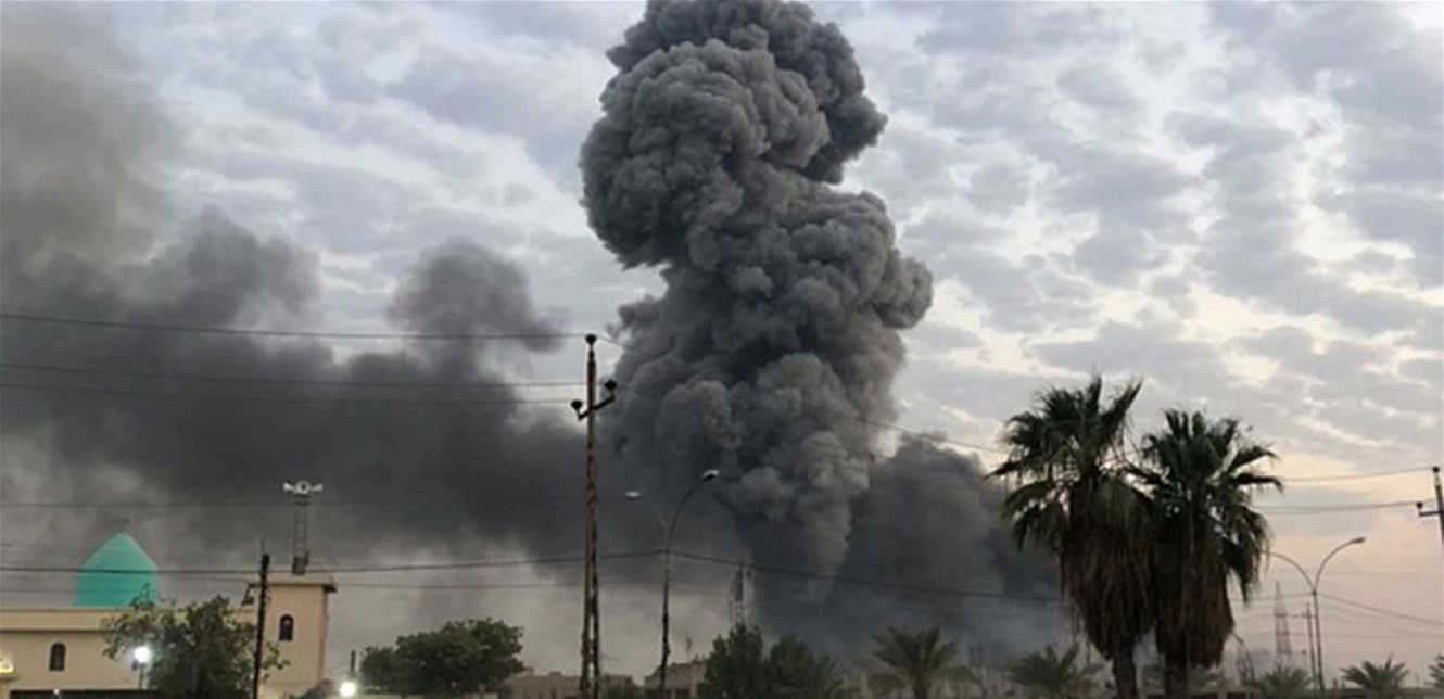 انفجار في مقر جنوب بغداد نتيجة اشتعال مواد متفجرة من مخلفات "داعش"