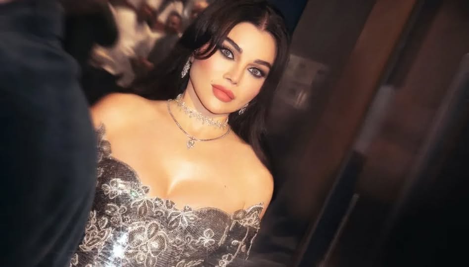 فستان هيفاء وهبي في حفلة رأس السنة بتوقيع جورج حبيقة